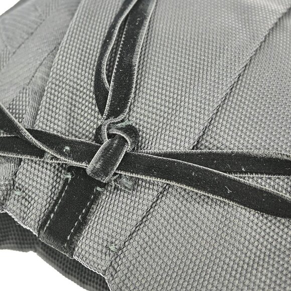 YVES SAINT LAURENT BLACK VELVET SHOULDER BAG 119960.212792 NQ02240 BN01 - Picture 3 of 8